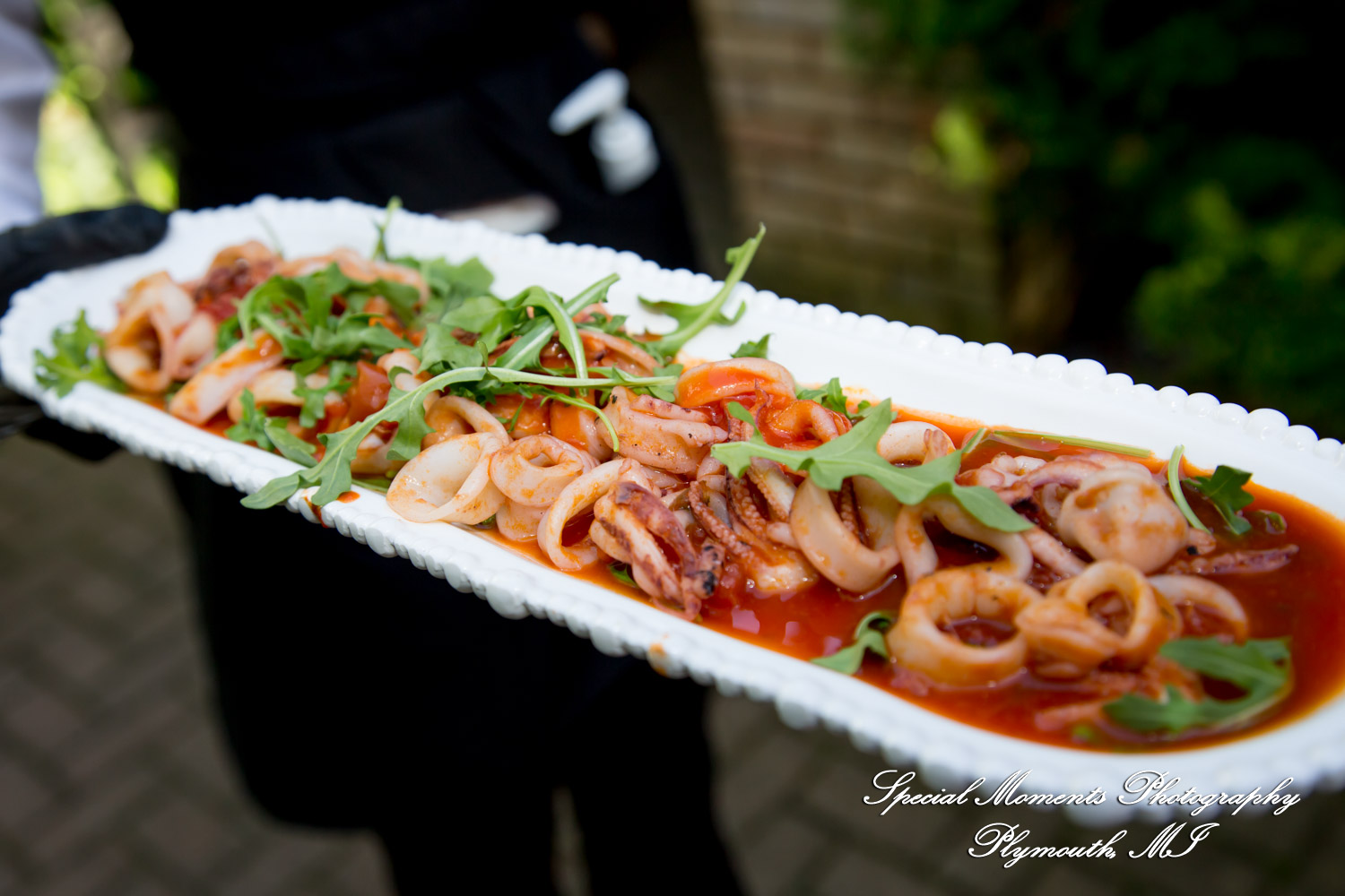 Pina & Ertman at Cafe Cortina Farmington Hills MI wedding photograph