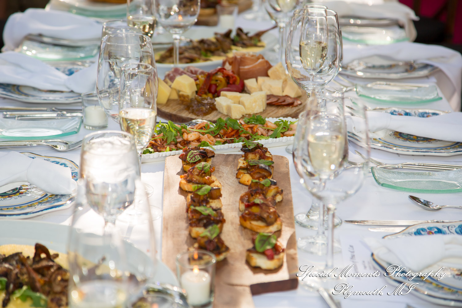 Pina & Ertman at Cafe Cortina Farmington Hills MI wedding photograph