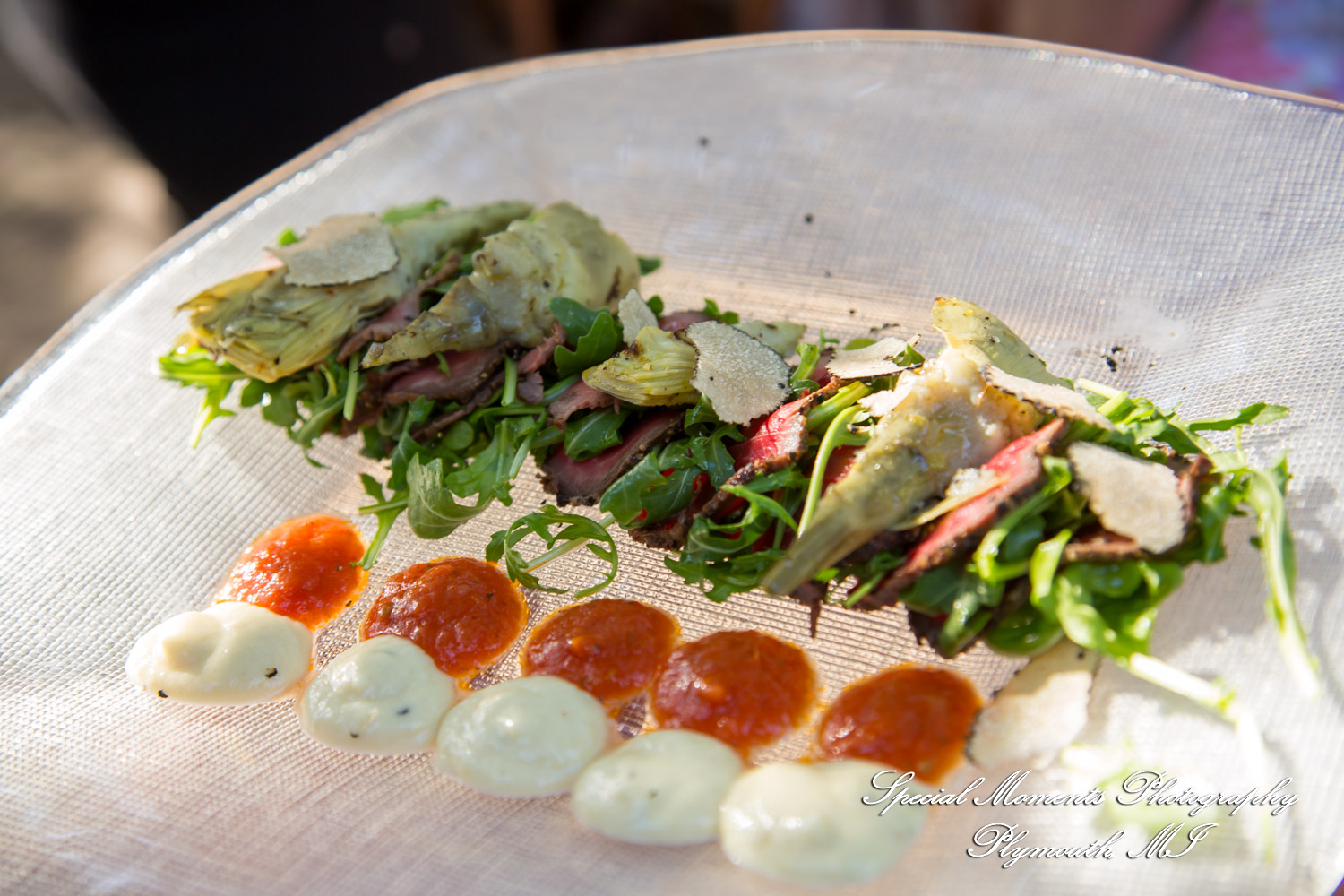 Pina & Ertman at Cafe Cortina Farmington Hills MI wedding photograph