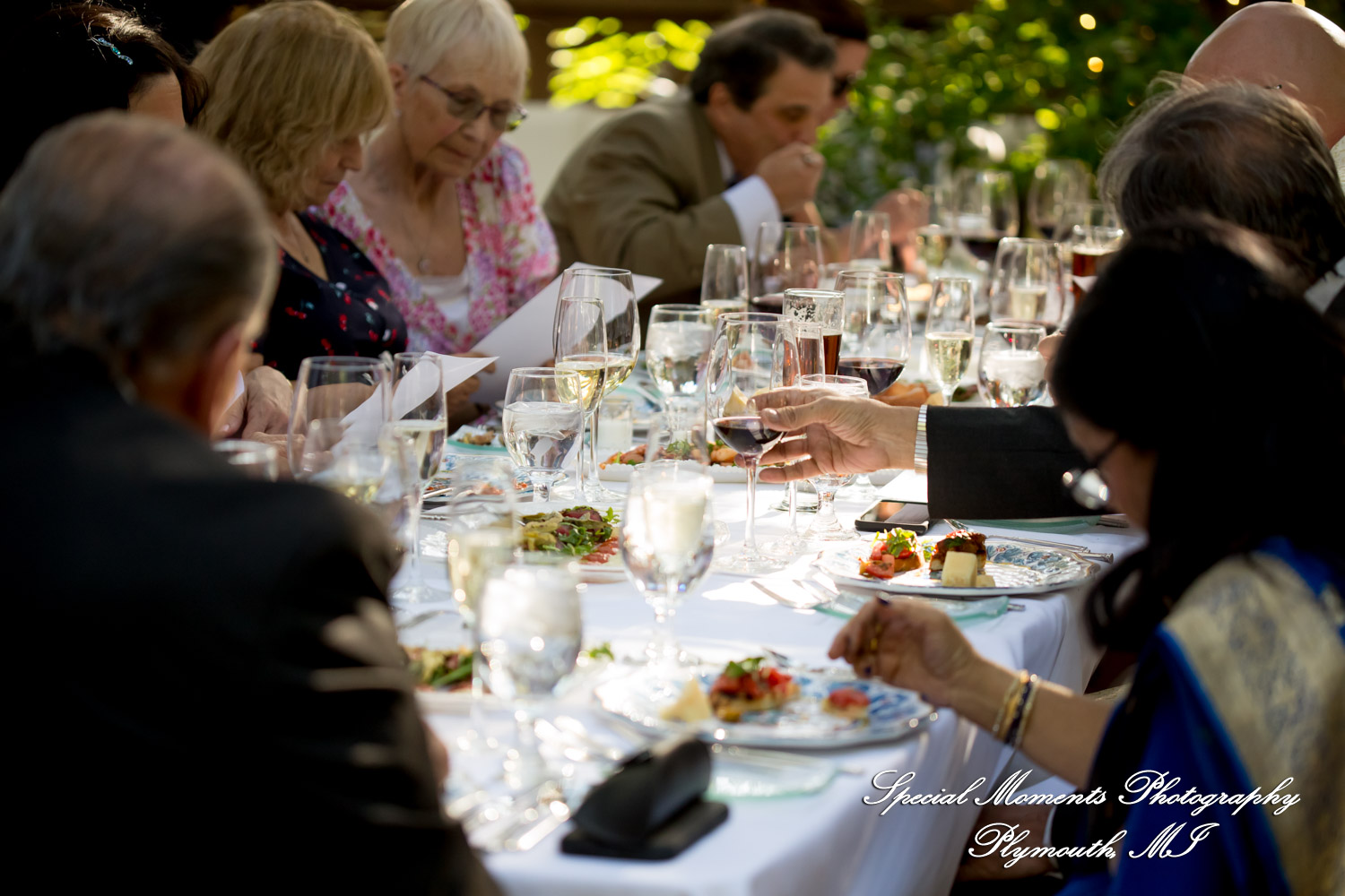 Pina & Ertman at Cafe Cortina Farmington Hills MI wedding photograph
