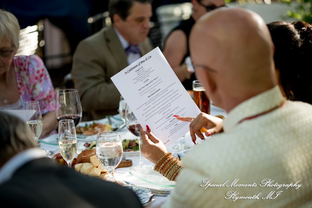 Pina & Ertman at Cafe Cortina Farmington Hills MI wedding photograph