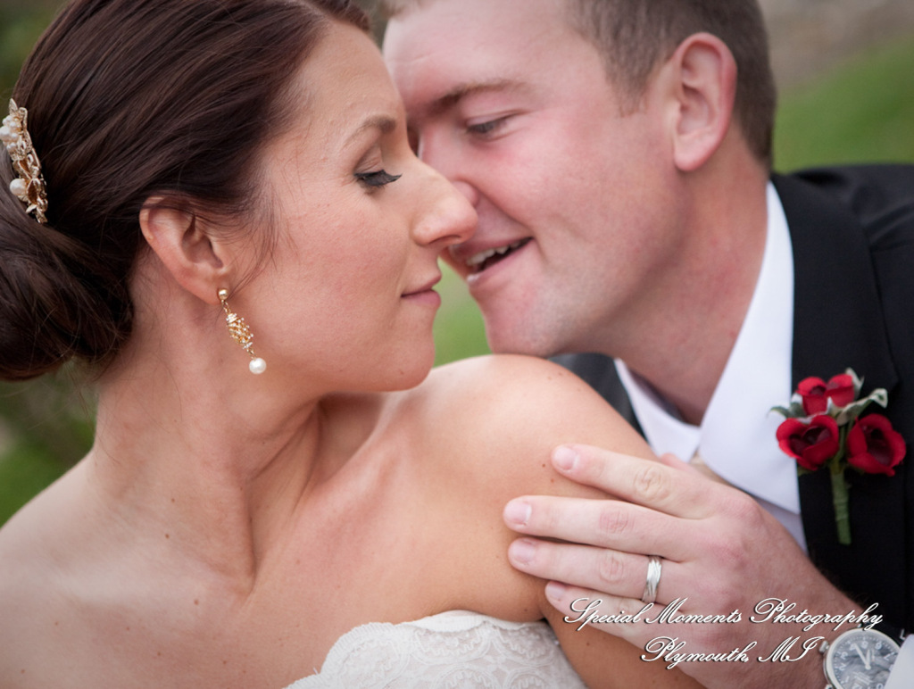 Darbi & Joseph at Wellers East Garden Saline MI wedding photograph