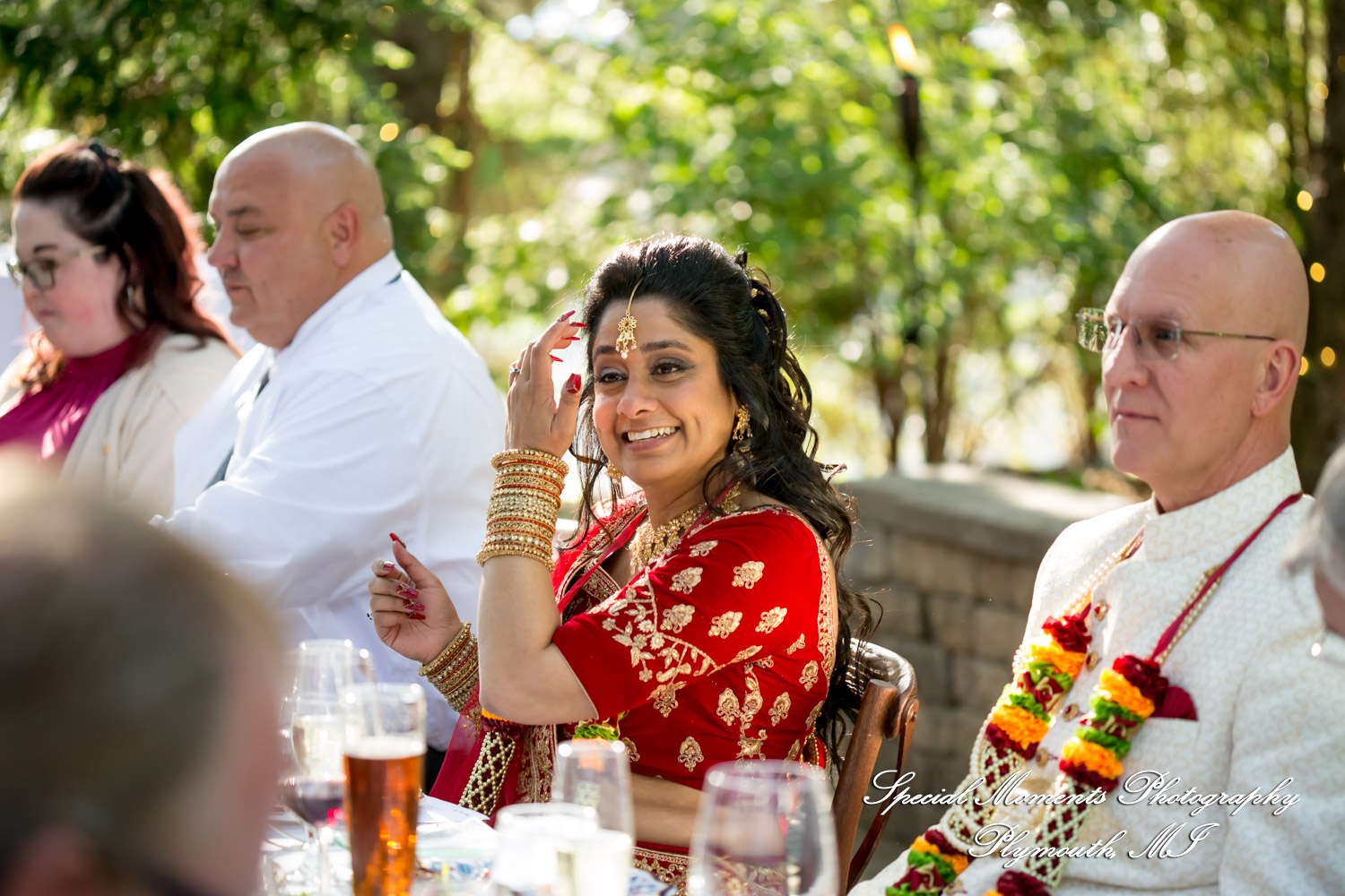 Pina & Ertman at Cafe Cortina Farmington Hills MI wedding photograph