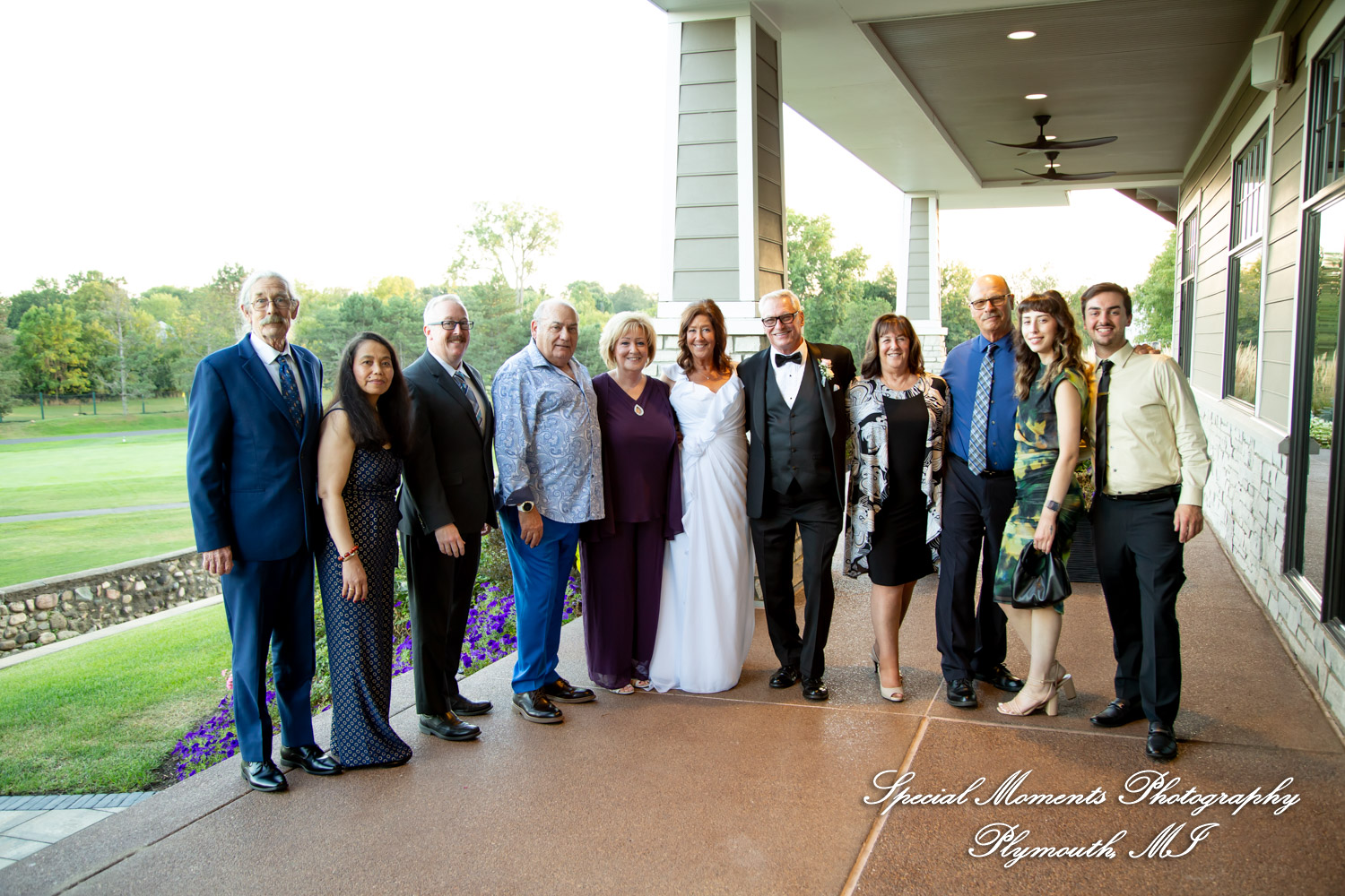 Annette & Mark at Western Golf & Country Club Redford MI wedding photograph
