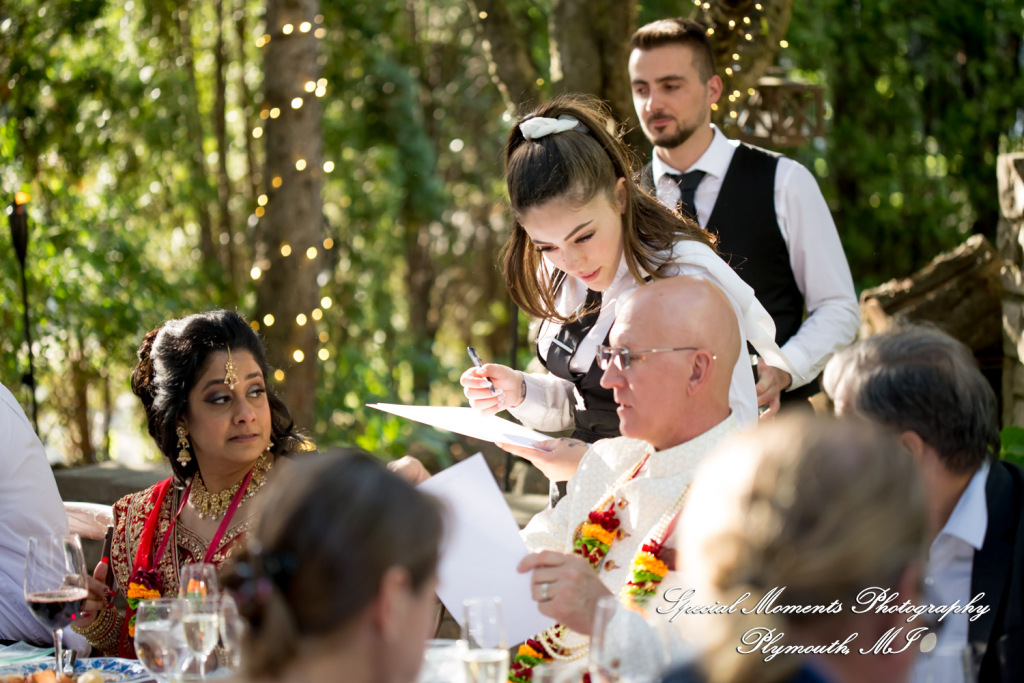 Pina & Ertman at Cafe Cortina Farmington Hills MI wedding photograph