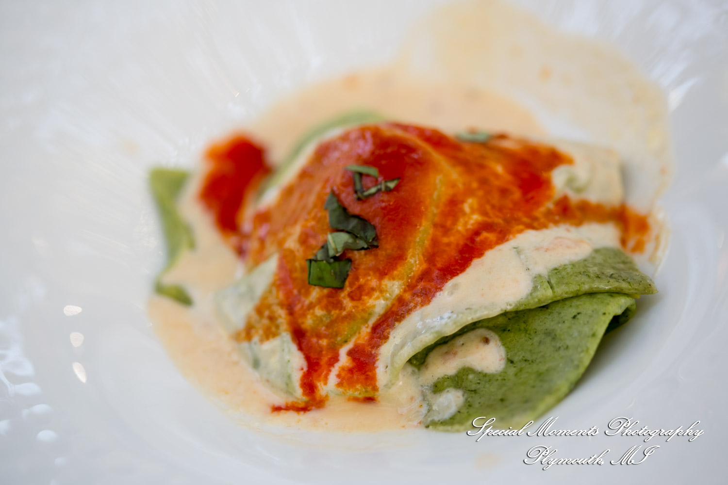 Pina & Ertman at Cafe Cortina Farmington Hills MI wedding photograph