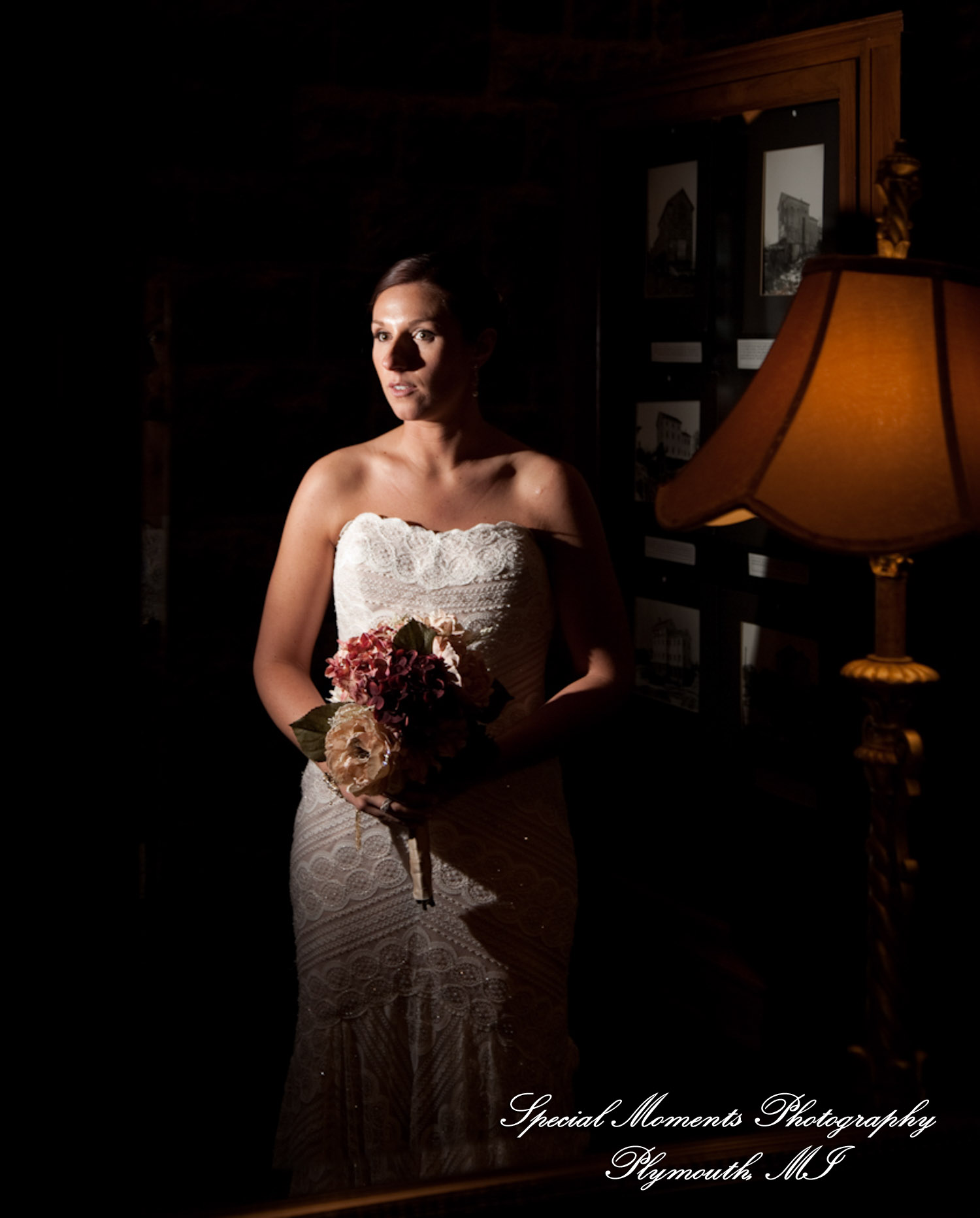 Darbi & Joseph at Wellers East Garden Saline MI wedding photograph