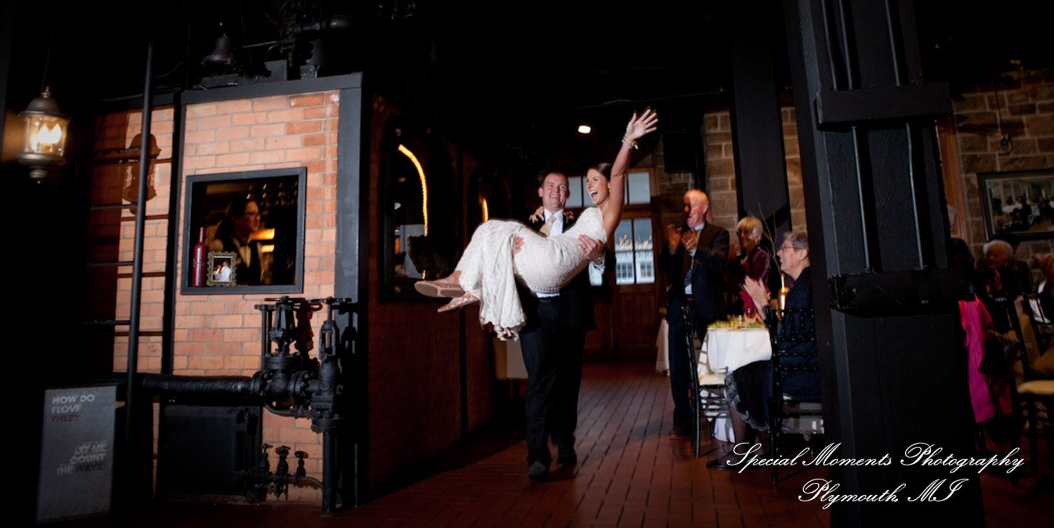 Darbi & Joseph at Wellers East Garden Saline MI wedding photograph