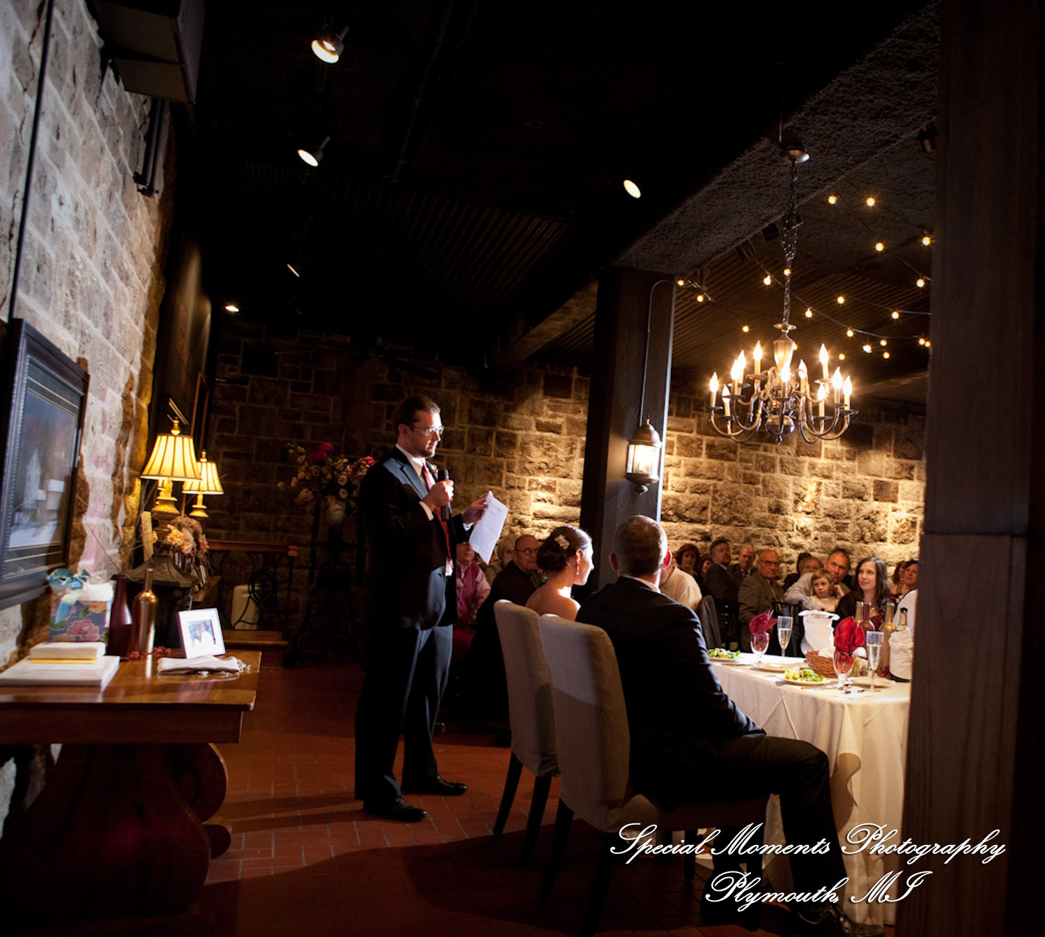 Darbi & Joseph at Wellers East Garden Saline MI wedding photograph