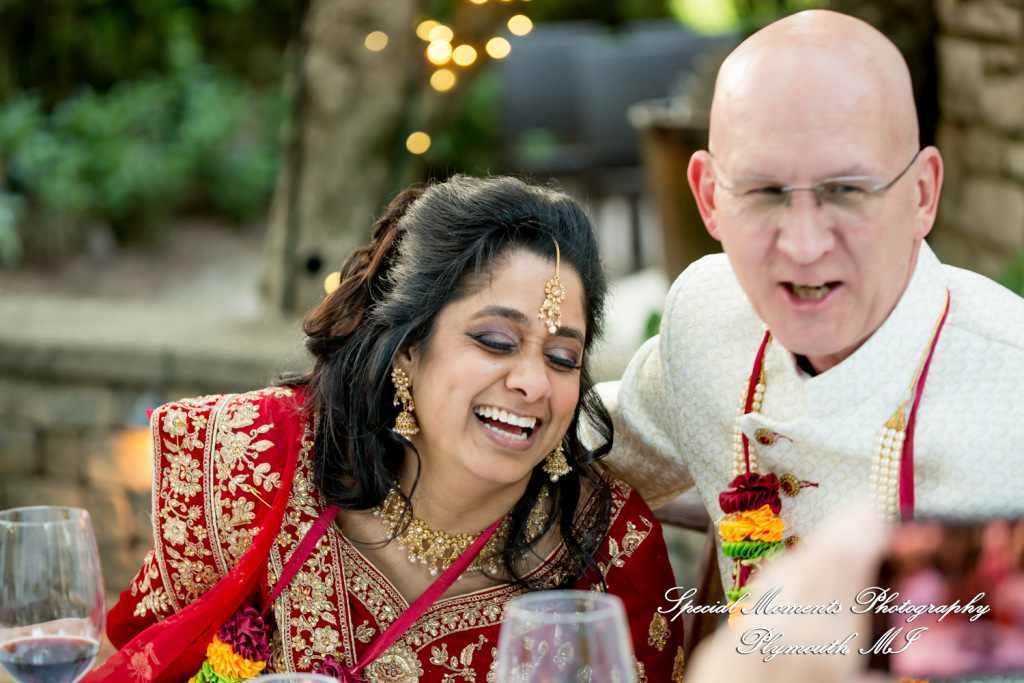Pina & Ertman at Cafe Cortina Farmington Hills MI wedding photograph