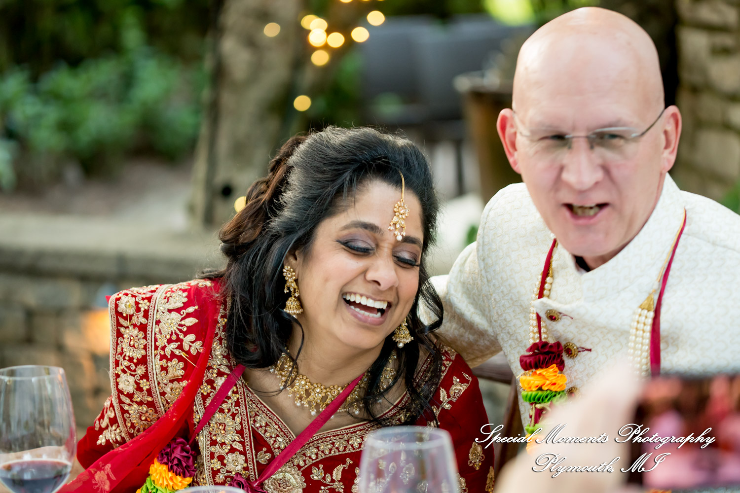 Pina & Ertman at Cafe Cortina Farmington Hills MI wedding photograph