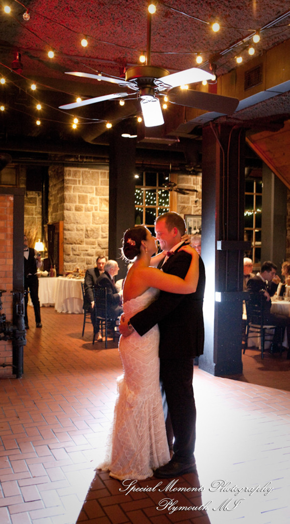Darbi & Joseph at Wellers East Garden Saline MI wedding photograph