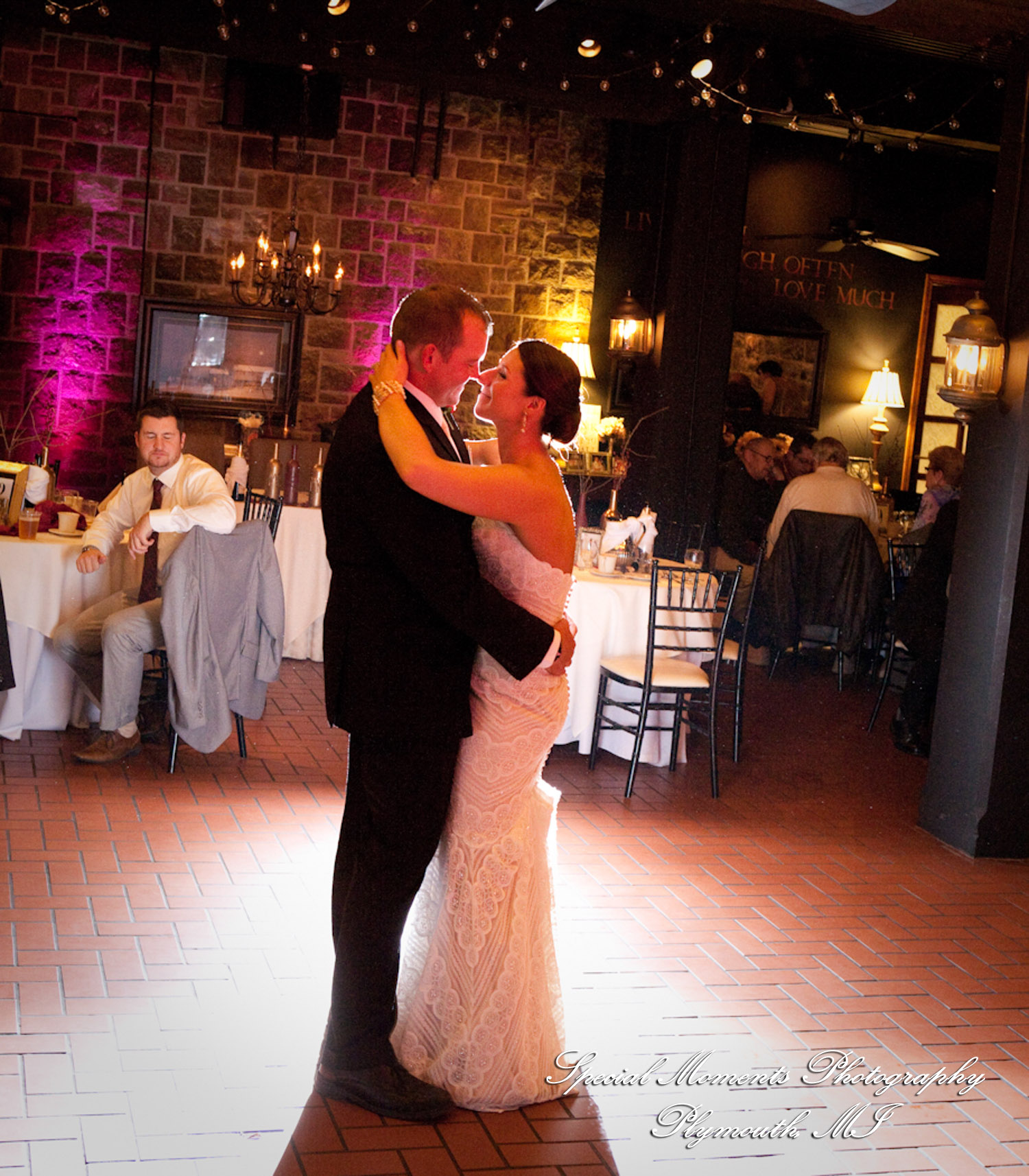 Darbi & Joseph at Wellers East Garden Saline MI wedding photograph