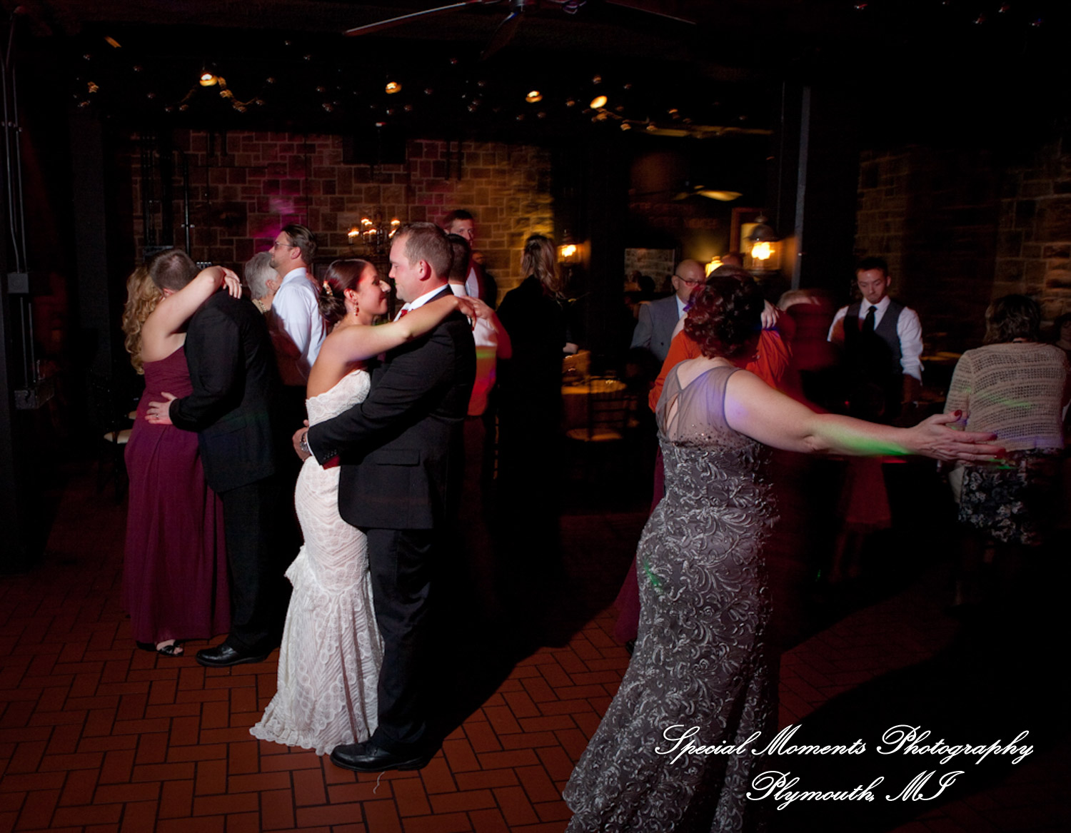 Darbi & Joseph at Wellers East Garden Saline MI wedding photograph