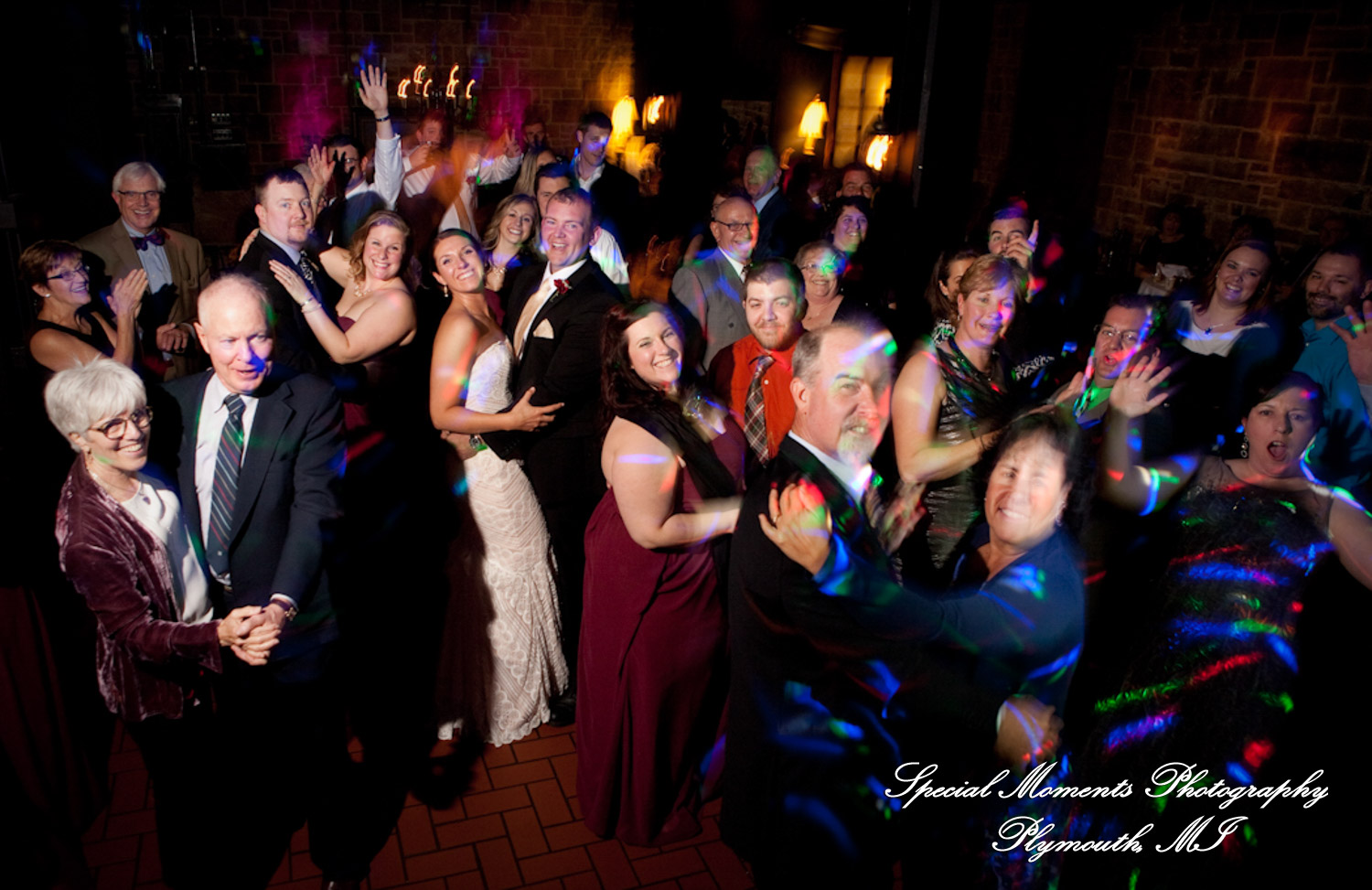 Darbi & Joseph at Wellers East Garden Saline MI wedding photograph