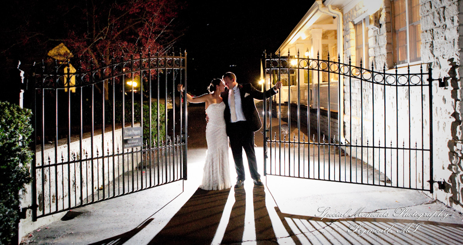 Darbi & Joseph at Wellers East Garden Saline MI wedding photograph