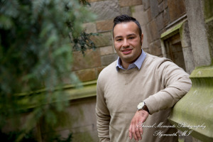 Melissa & Eric at Law Quad Ann Arbor MI engagement photography