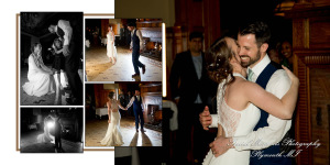 Fine Art Classic Design - Andrea & Jonathan at The Whitney Detroit MI wedding album photograph
