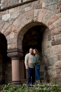 Melissa & Eric at Law Quad Ann Arbor MI engagement photography
