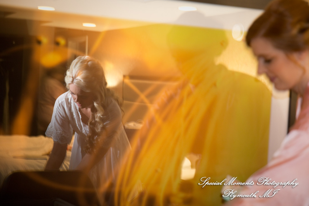 Kristin & Matthew at Embassy Suites by Hilton Livonia MI wedding photograph