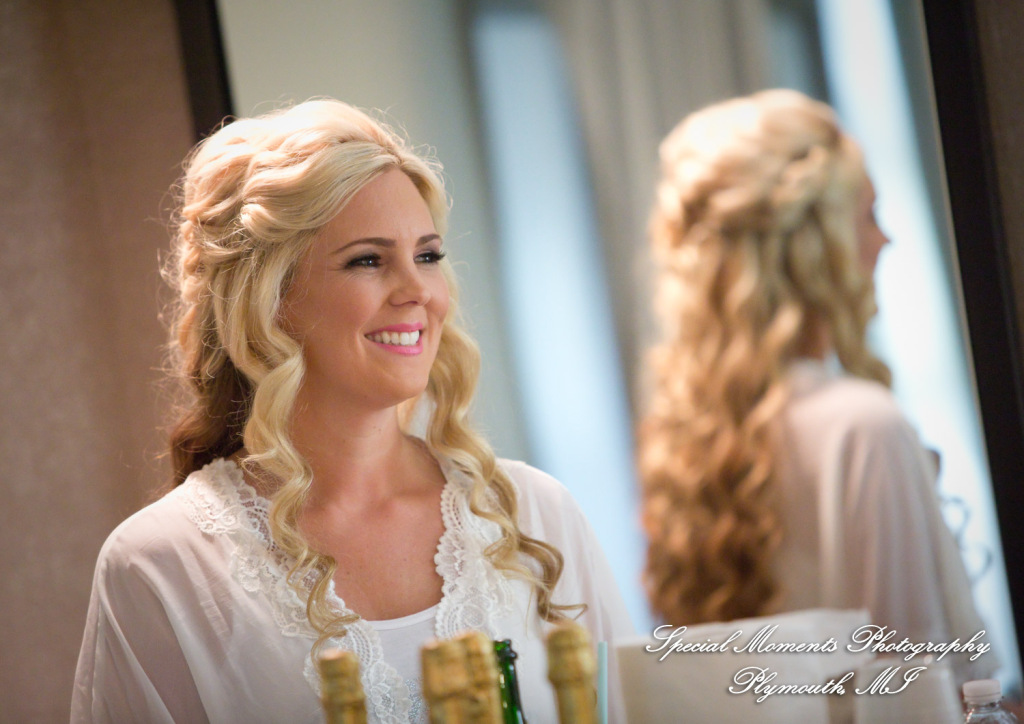 Kristin & Matthew at Embassy Suites by Hilton Livonia MI wedding photograph