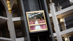 Kristin & Matthew at Embassy Suites by Hilton Livonia MI wedding photograph