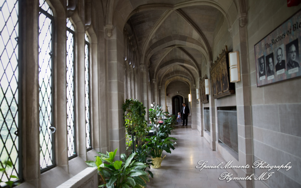 Kristin & Matthew at Blessed Sacrament Cathedral Detroit MI wedding photograph
