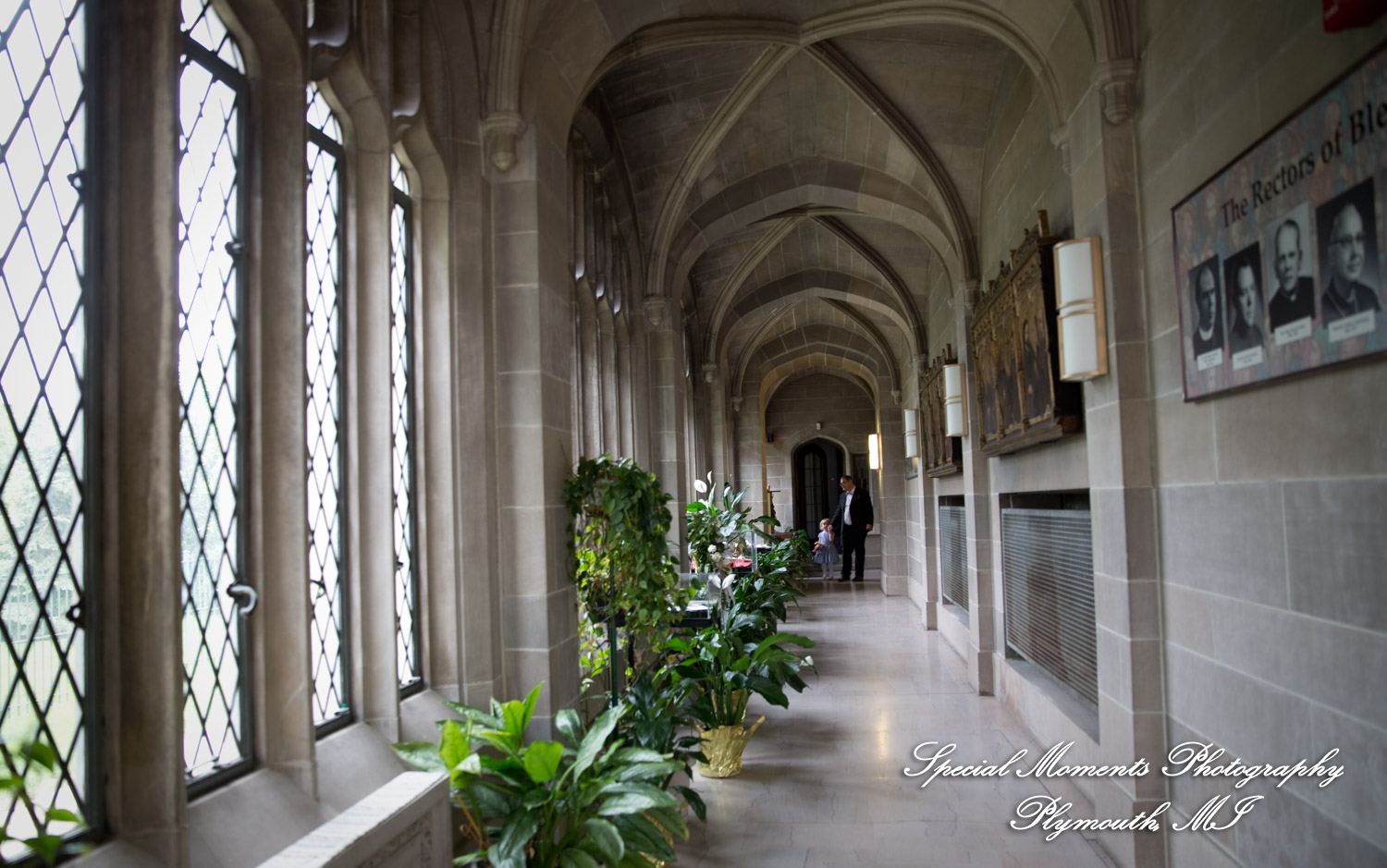 Kristin & Matthew at Blessed Sacrament Cathedral Detroit MI wedding photograph