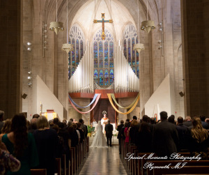 Kristin & Matthew at Blessed Sacrament Cathedral Detroit MI wedding photograph