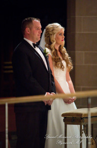 Kristin & Matthew at Blessed Sacrament Cathedral Detroit MI wedding photograph