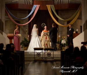 Kristin & Matthew at Blessed Sacrament Cathedral Detroit MI wedding photograph