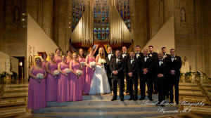 Kristin & Matthew at Blessed Sacrament Cathedral Detroit MI wedding photograph