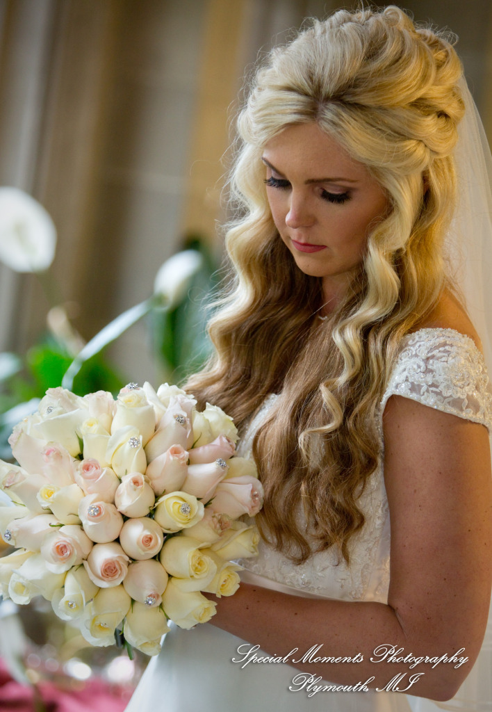 Kristin & Matthew at Blessed Sacrament Cathedral Detroit MI wedding photograph