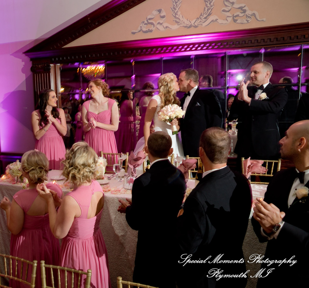 Kristin & Matthew at St. Mary Cultural Center Livonia MI wedding photograph