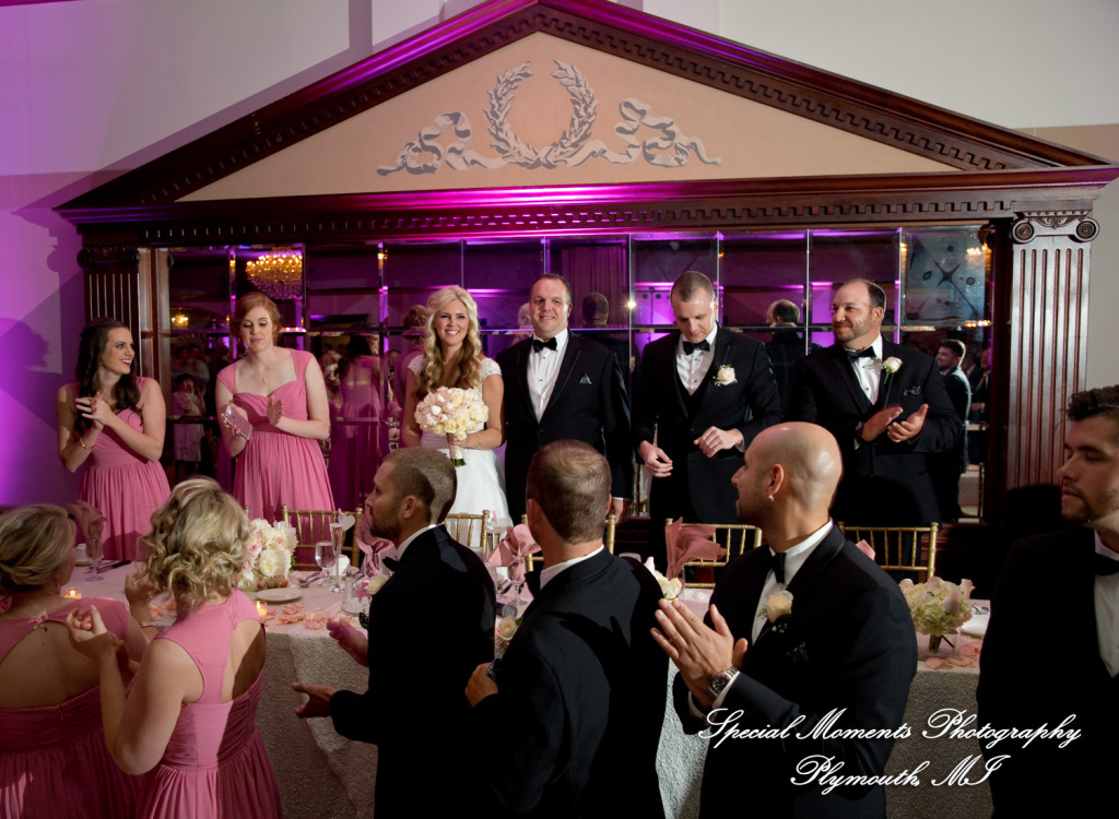 Kristin & Matthew at St. Mary Cultural Center Livonia MI wedding photograph