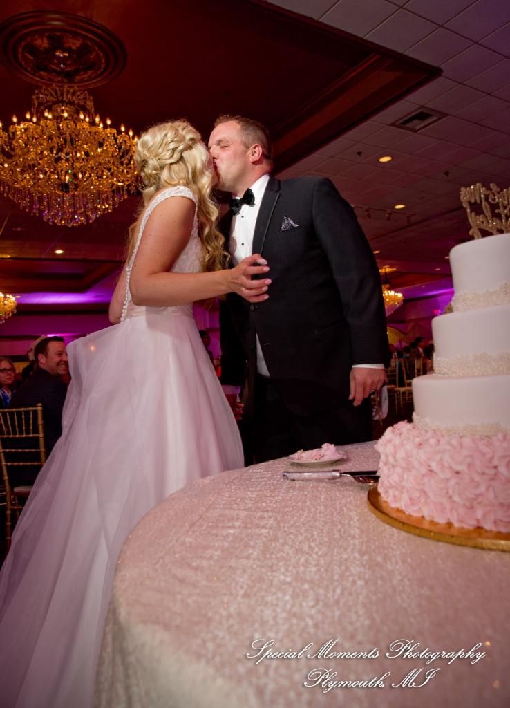 Kristin & Matthew at St. Mary Cultural Center Livonia MI wedding photograph