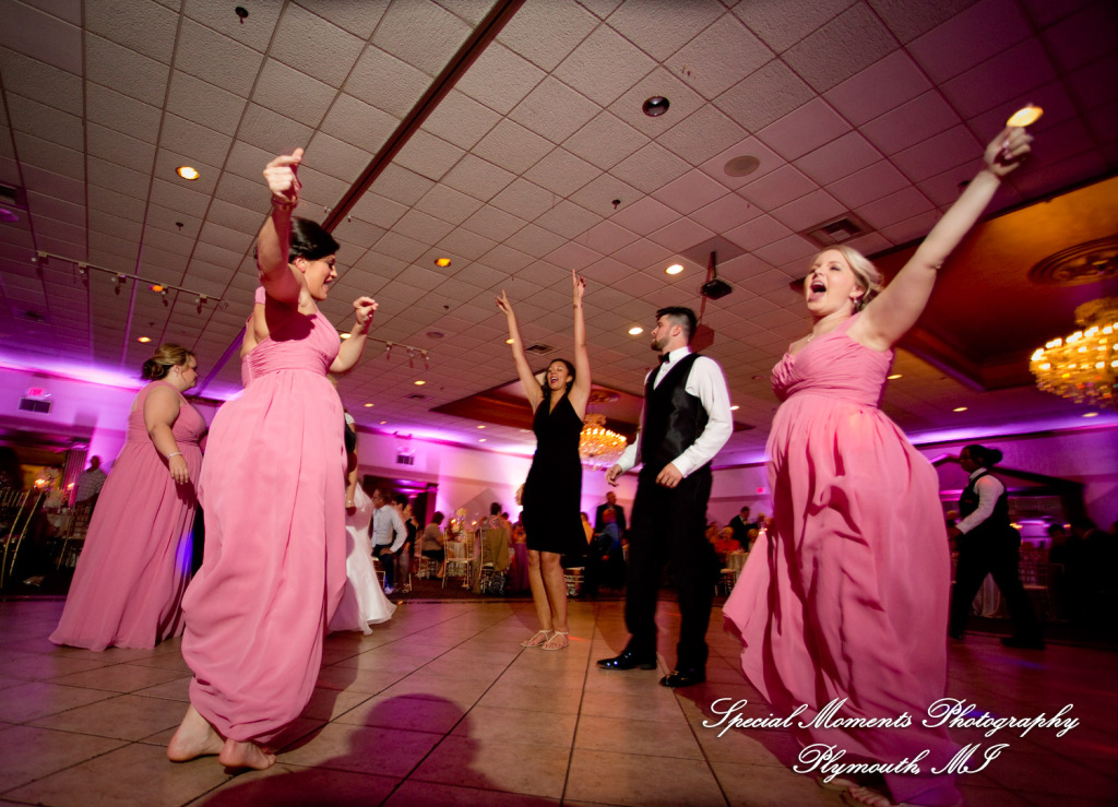 Kristin & Matthew at St. Mary Cultural Center Livonia MI wedding photograph
