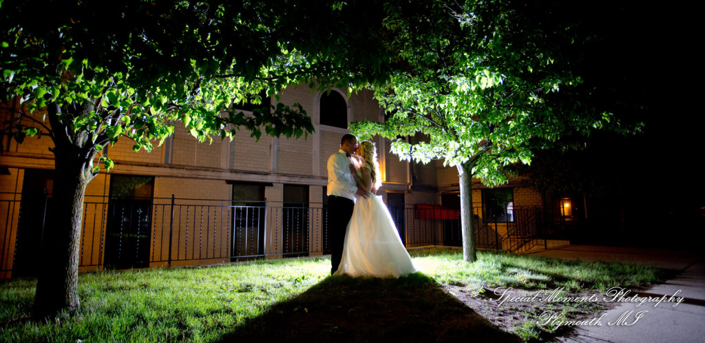 Kristin & Matthew at St. Mary Cultural Center Livonia MI wedding photograph