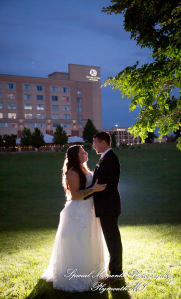 Ariana & Jeffrey DoubleTree Hilton Hotel Bay City MI wedding photography