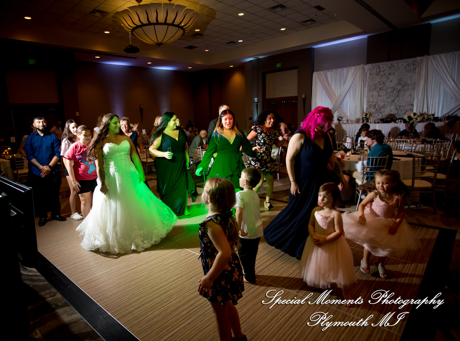 Ariana & Jeffrey DoubleTree Hilton Hotel Bay City MI wedding photography