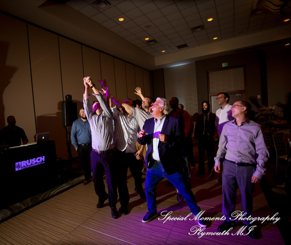 Ariana & Jeffrey DoubleTree Hilton Hotel Bay City MI wedding photography