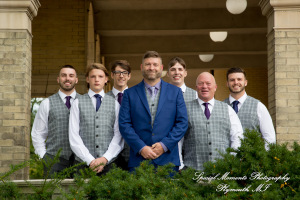 Jennette & Colby at Belle Isle Casino Detroit MI wedding photograph