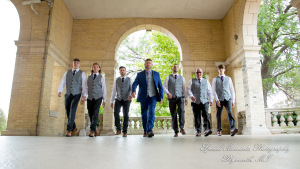 Jennette & Colby at Belle Isle Casino Detroit MI wedding photograph