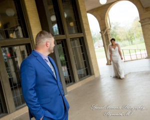 Jennette & Colby at Belle Isle Casino Detroit MI wedding photograph