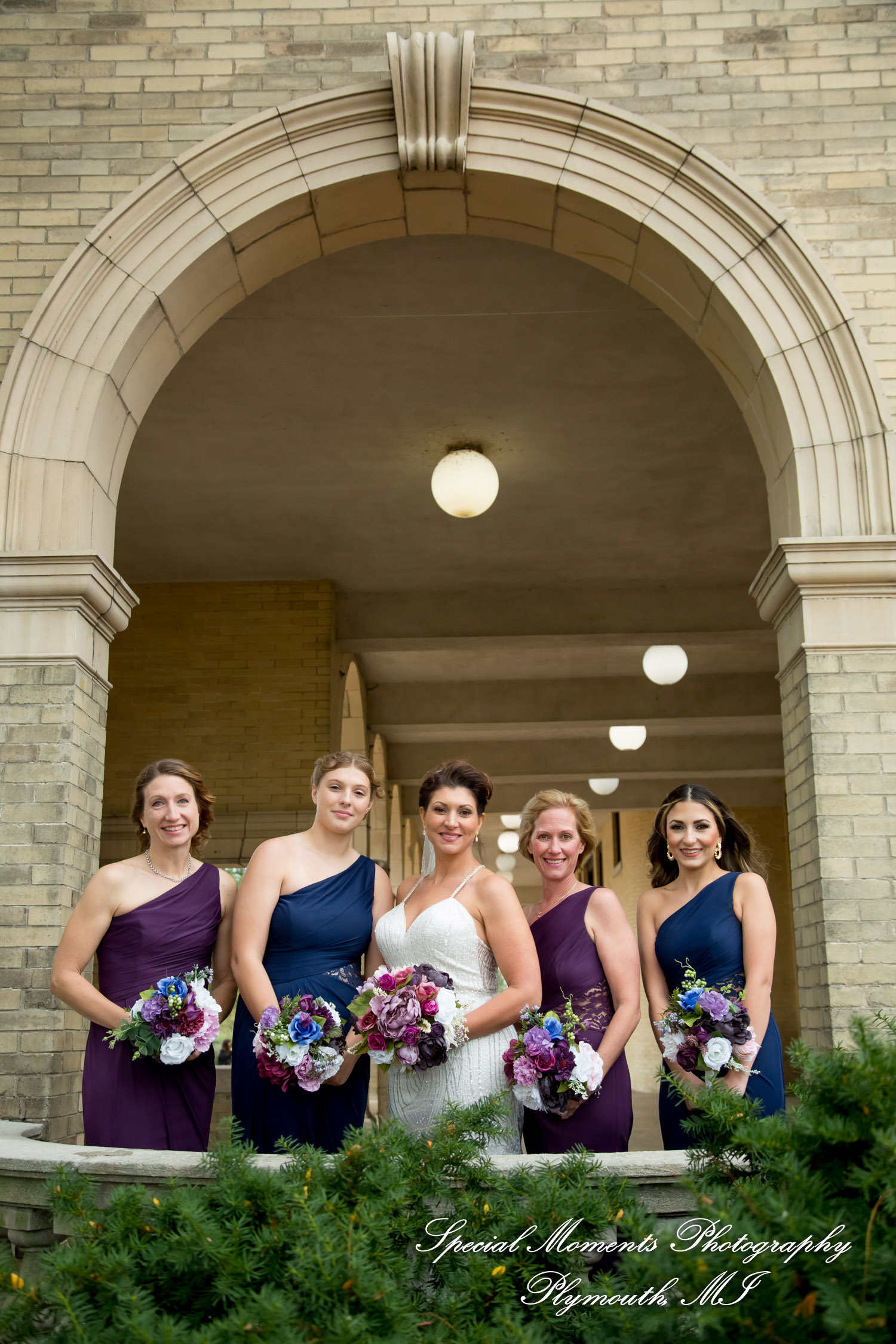 Jennette & Colby at Belle Isle Casino Detroit MI wedding photograph