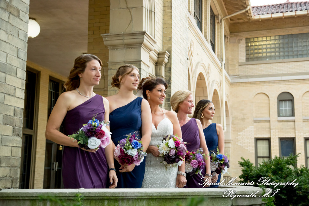 Jennette & Colby at Belle Isle Casino Detroit MI wedding photograph