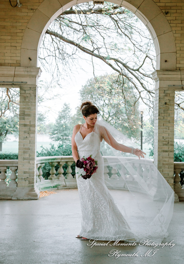 Jennette & Colby at Belle Isle Casino Detroit MI wedding photograph