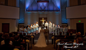 Amy & Alexander at Crosspointe Christian Church Grosse Pointe Woods MI wedding photograph