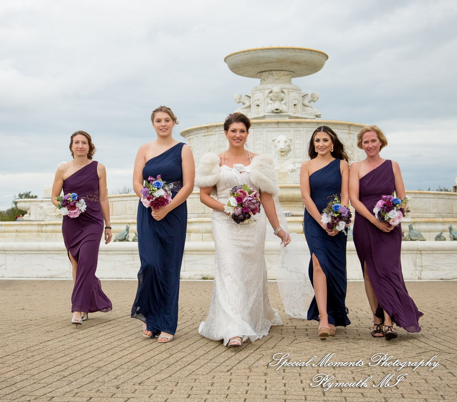 Jennette & Colby at Belle Isle Casino Detroit MI wedding photograph