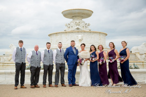 Jennette & Colby at Belle Isle Casino Detroit MI wedding photograph